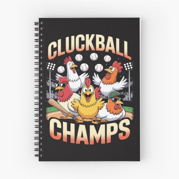 Artikelvorschau, Cluckball Champs Lustiges Hühner-Baseballteam entworfen und verkauft von CraftyCuttable.