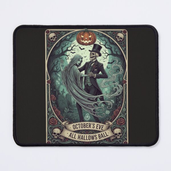 Item preview, Skeleton & Ghost designed and sold by Red White & WG.