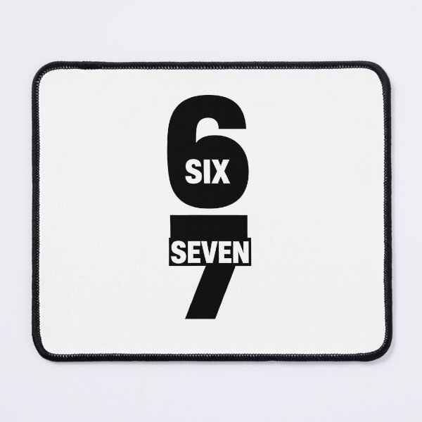 Item preview, 67 Funny Number Meme designed and sold by grumpzara.