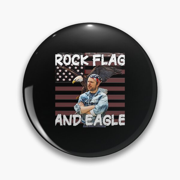 Item preview,  Rock Flag And Eagle designed and sold by TysonPredovic.
