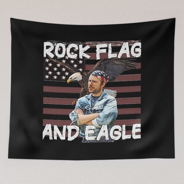 Item preview,  Rock Flag And Eagle designed and sold by TysonPredovic.