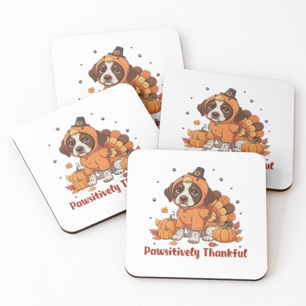 Item preview, Pawsitively Thankful German Shorthaired Pointer Thanksgiving Cute Fall designed and sold by The Real Life Symphony.