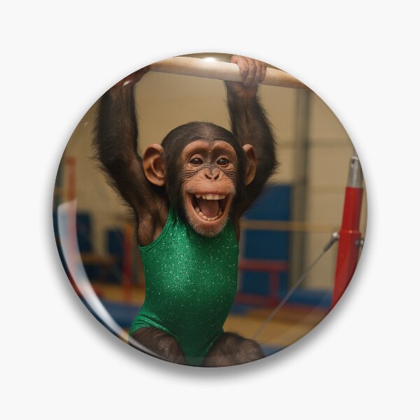 Item preview, Chimpanzee Gymnast designed and sold by Tridentulus.