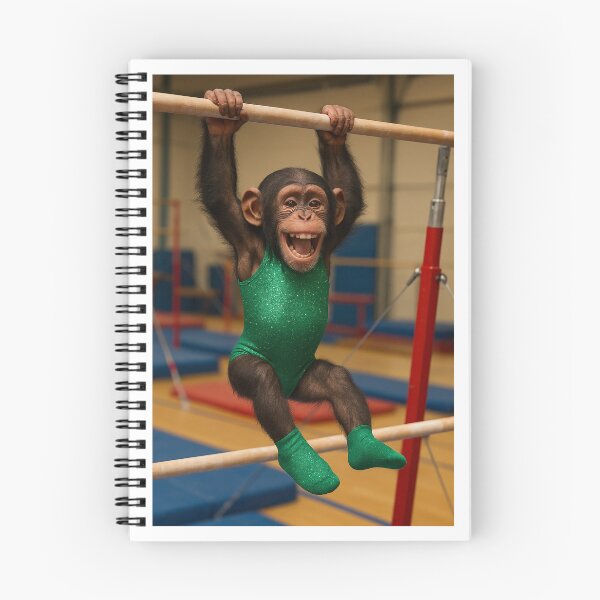 Item preview, Chimpanzee Gymnast designed and sold by Tridentulus.