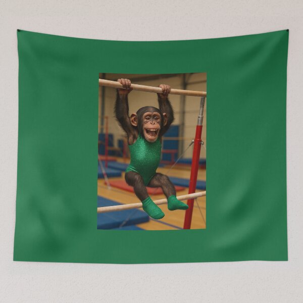 Item preview, Chimpanzee Gymnast designed and sold by Tridentulus.