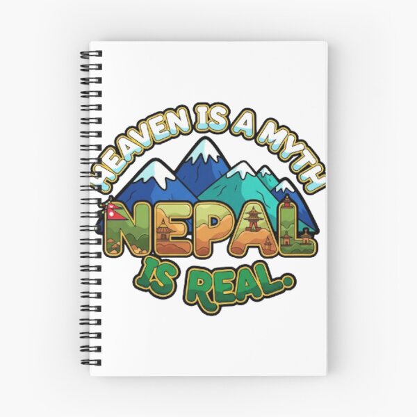 Item preview, Heaven is a myth, Nepal is real designed and sold by likbatonboot.