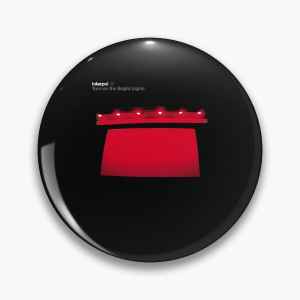 Item preview, Interpol Turn On The Bright Lights designed and sold by TysonPredovic.