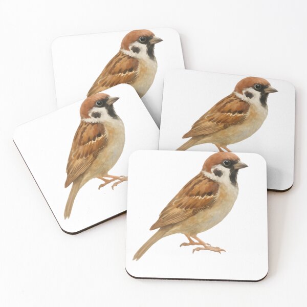 Item preview, Eurasian Tree Sparrow (Passer montanus) designed and sold by HOMETOWN86.