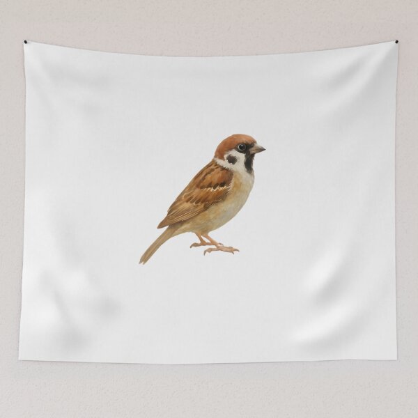 Item preview, Eurasian Tree Sparrow (Passer montanus) designed and sold by HOMETOWN86.