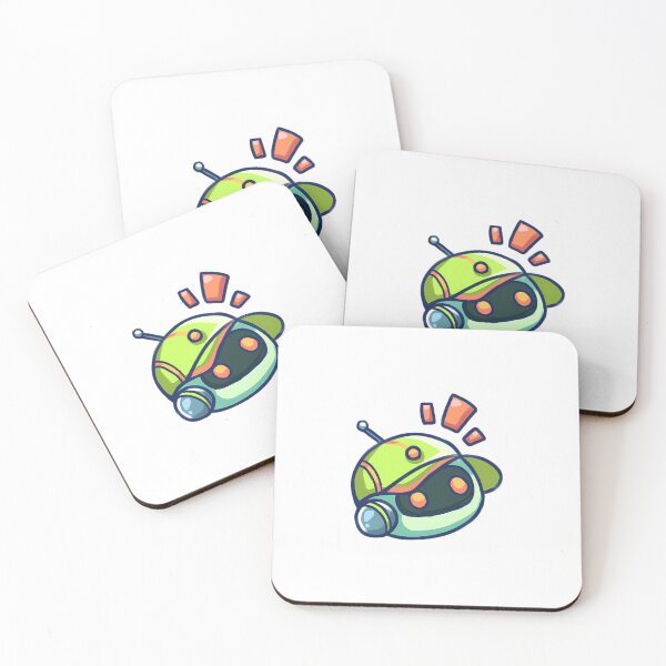 Item preview, Little Robot With Green Hat designed and sold by BrunhoBohme.