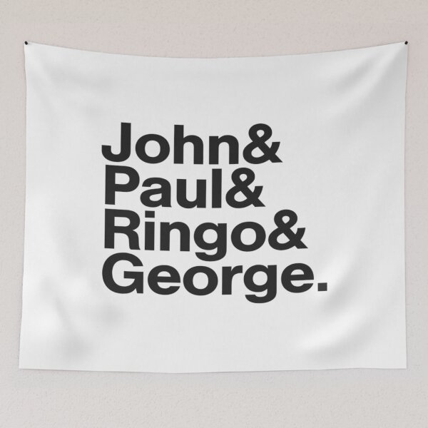 Item preview,  John Paul Ringo George designed and sold by Fredrickand.