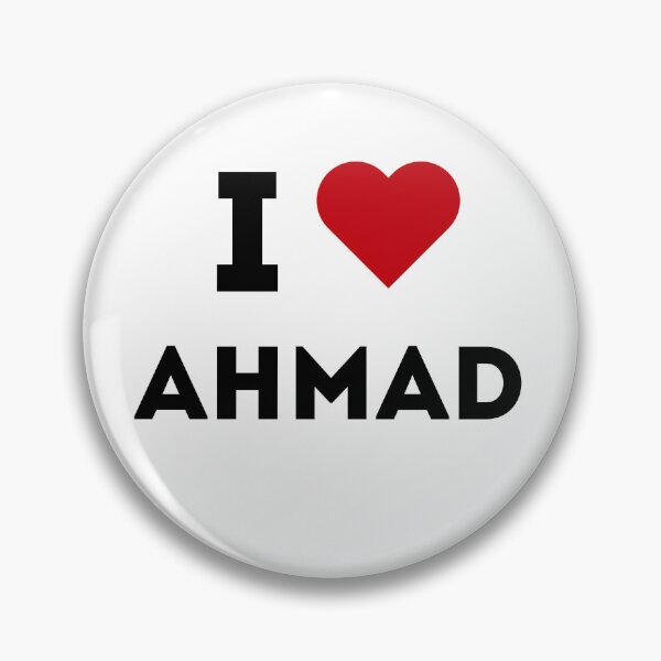 Item preview, I love Ahmad designed and sold by SAJIDproduction.