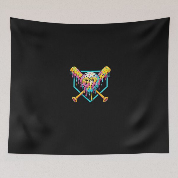 Item preview, 67 Baseball Home Plate Dripping Ice Cream Drip Youth Boys designed and sold by grumpzara.