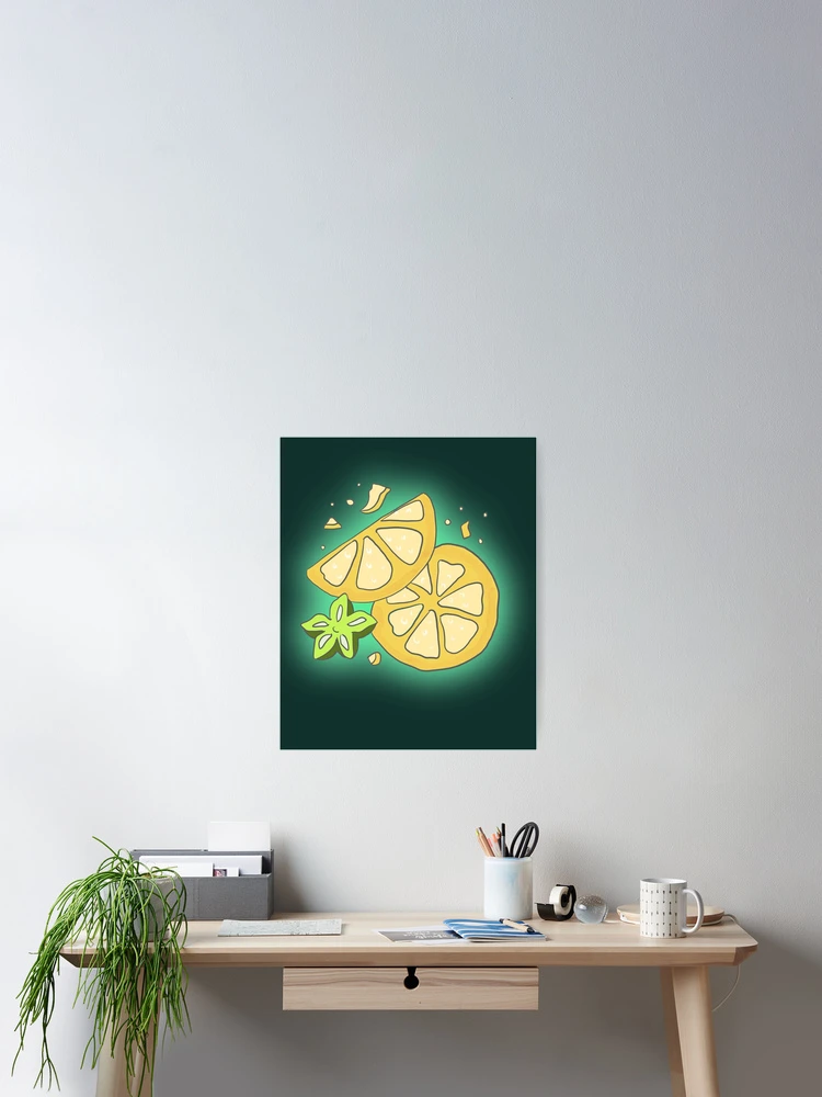 Thumbnail 2 of 3, Poster, Lemon, lime designed and sold by Yooashop.