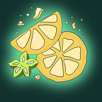 Artwork thumbnail, Lemon, lime by Yooashop