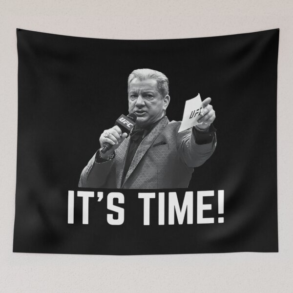 Item preview, Bruce Buffer It'S Time designed and sold by TysonPredovic.