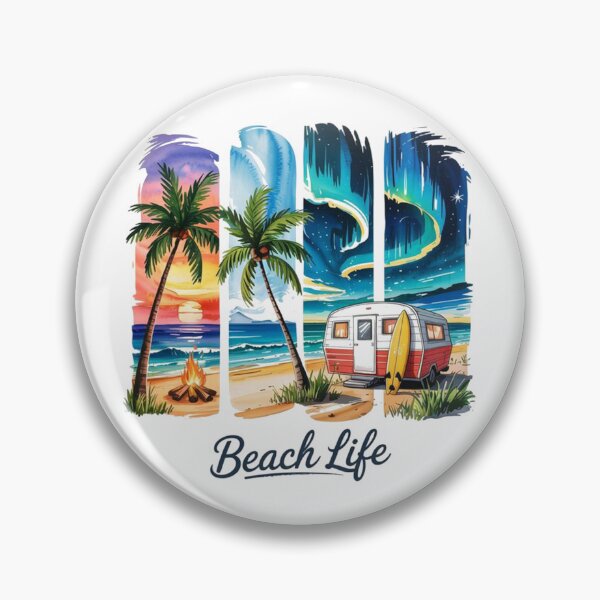 Item preview, Vibras de vida playera: escapada de verano relajante al paraíso oceánico designed and sold by Lineesh Kumar.