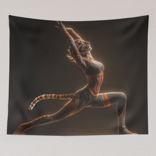 Item preview, Sunrise Warrior Tigress designed and sold by ArgentoArt.