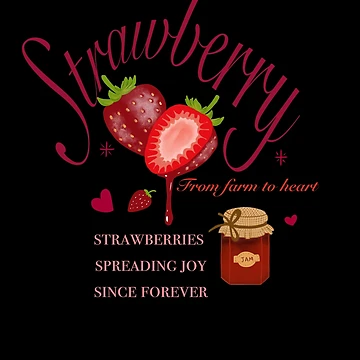 Artwork thumbnail, Strawberry jam by Yooashop