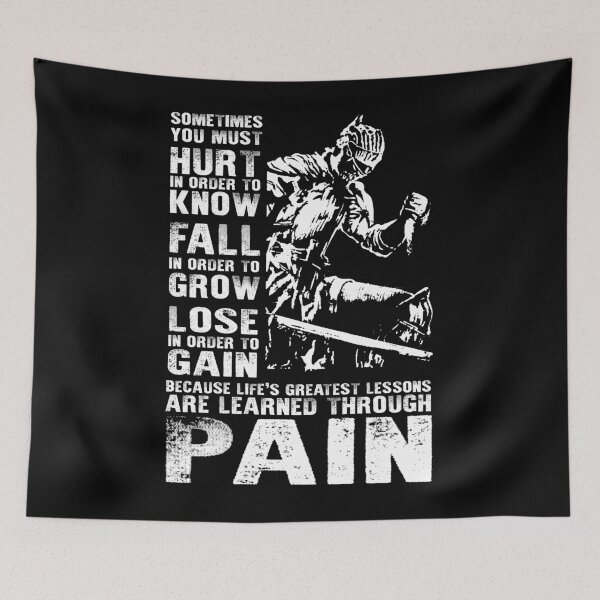 Item preview, Dark-Souls-Lessons-are-Learned-Through-Pain-Shirt-T-Shirt designed and sold by haianh123.