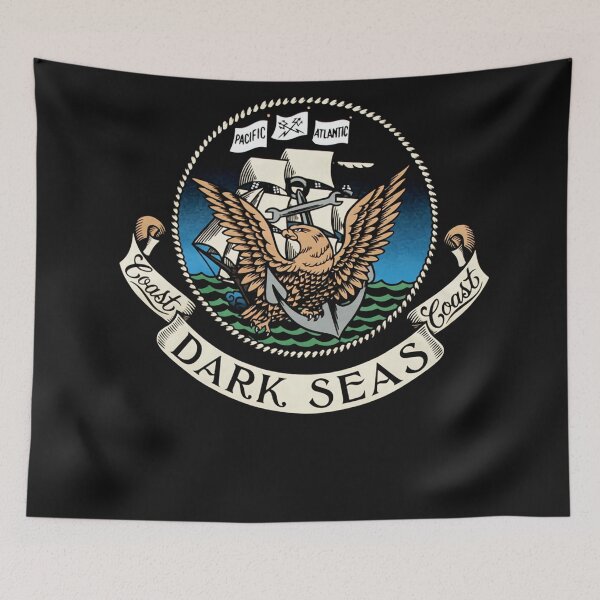 Item preview, Dark-SEAS-Interwoven-T-Shirt designed and sold by haianh123.