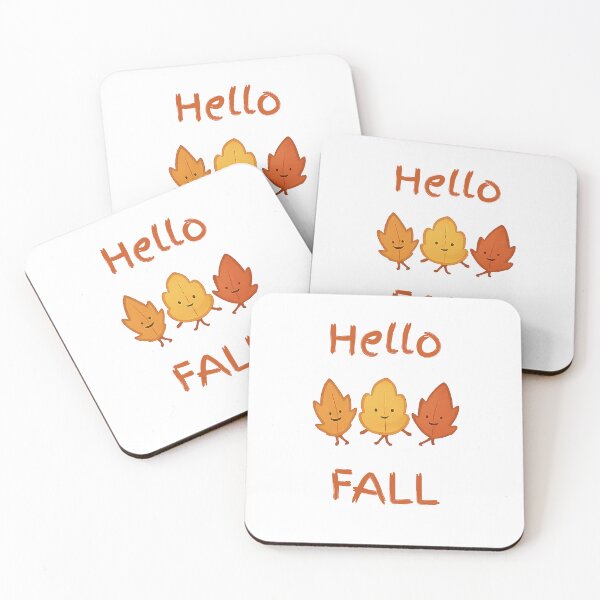 Item preview, Hello Fall Bright Leaf Trio designed and sold by abu bella.