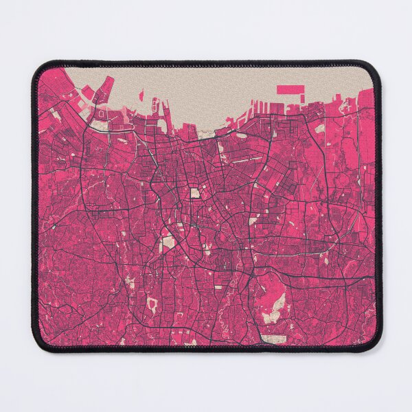 Item preview, Jakarta City Map of Indonesia - Blossom designed and sold by deMAP.