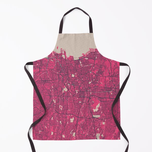 Item preview, Jakarta City Map of Indonesia - Blossom designed and sold by deMAP.