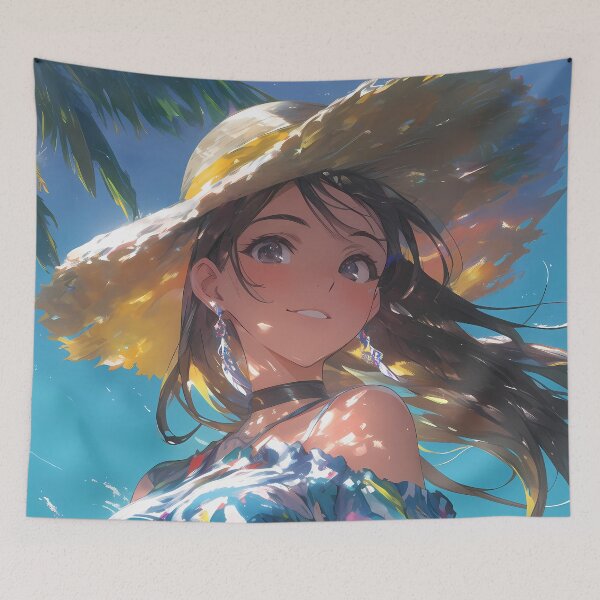 Item preview, Mizuhara Chizuru Rent A Girlfriend Anime Summer Breeze designed and sold by earlobejerk.