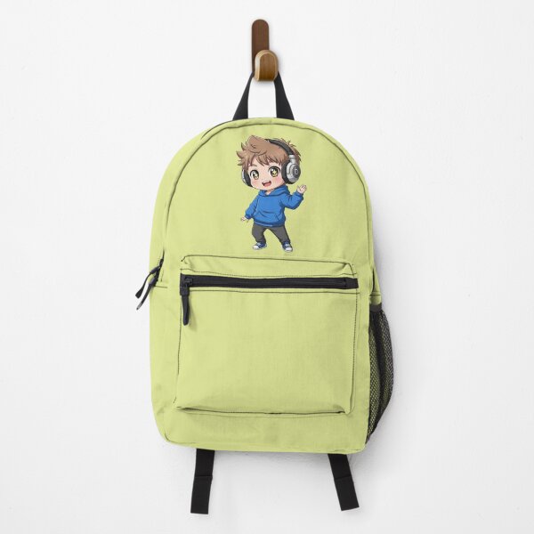 Item preview, Chibi Boy with Headphones Cute Anime Character Listening to Music designed and sold by bvdesignart.