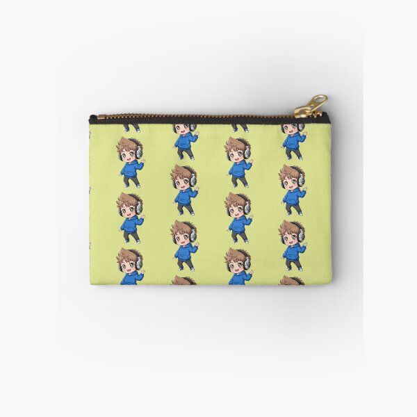 Item preview, Chibi Boy with Headphones Cute Anime Character Listening to Music designed and sold by bvdesignart.