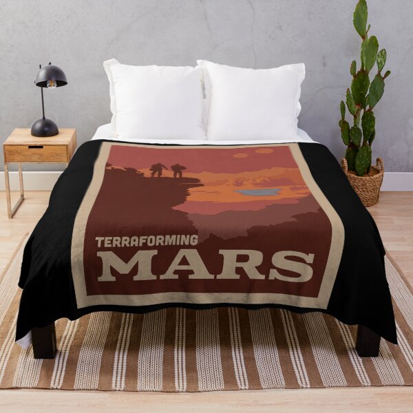 Item preview,  Terraforming Mars Board Game - Minimalist Travel Poster Style  designed and sold by JANETC56.