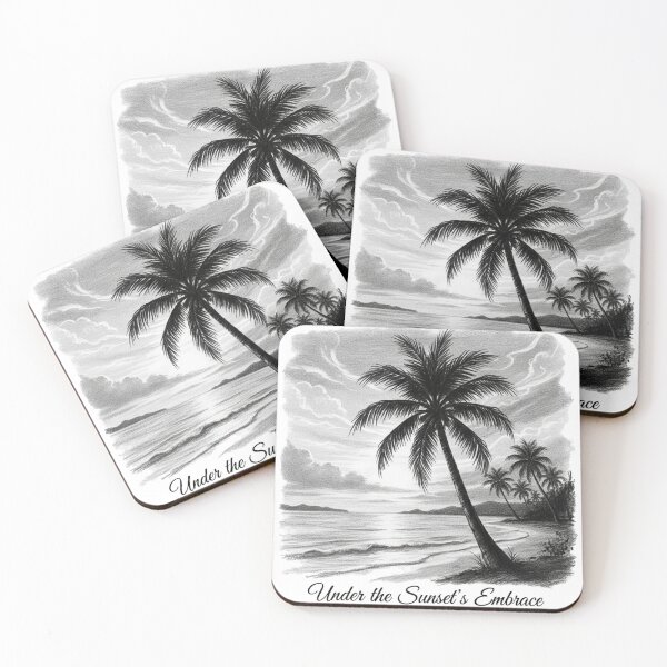 Item preview, Palm tree and beach designed and sold by JOSTH.