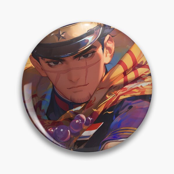 Item preview, Saichi Sugimoto Autumn Warrior Golden Kamuy Anime designed and sold by earlobejerk.