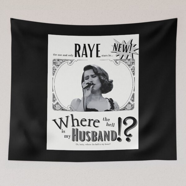 Item preview, Raye Where The Hell Is My Husband designed and sold by HOPETHEODORE.