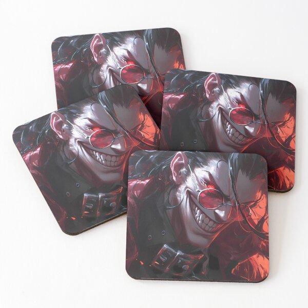 Item preview, Alucard Hellsing Anime Dark Vampire Intense Red Night Madness designed and sold by earlobejerk.