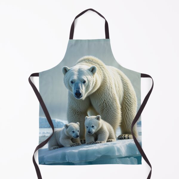 Item preview, Mama Polar Bear and Cubs designed and sold by My Beautiful Healing Art.