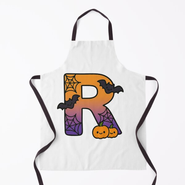 Item preview, Halloween Letter R – Cute Kawaii Cartoon with Spooky Details designed and sold by PrintCreations9.