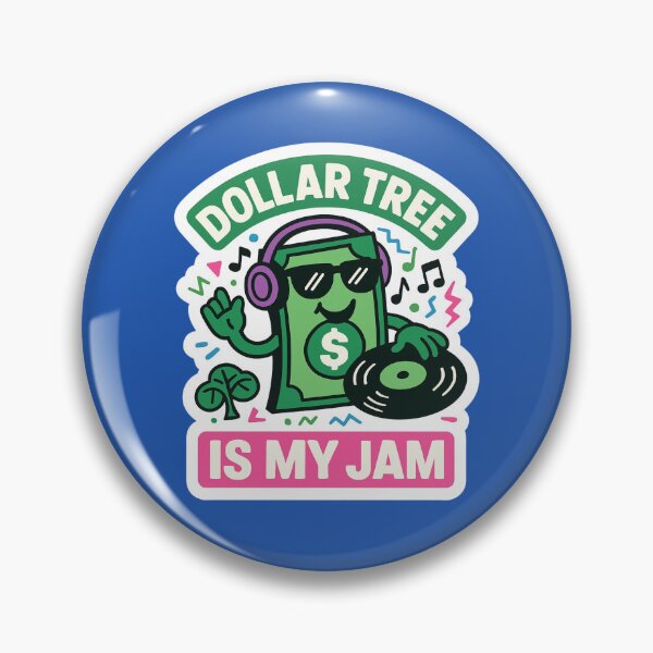 Item preview,  Dollar Tree is My Jam DJ Dollar Bill designed and sold by Apex & Anthem .