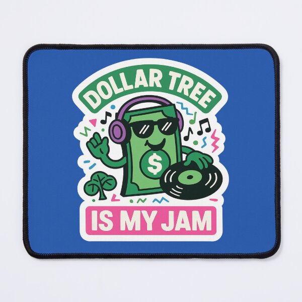 Item preview,  Dollar Tree is My Jam DJ Dollar Bill designed and sold by Apex & Anthem .