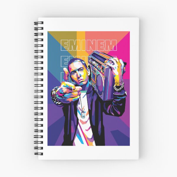 Item preview, Eminem In Wpap Style Colorful designed and sold by JEFFERYHE.
