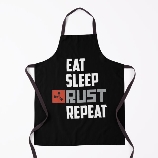 Item preview, Eat Sleep Rust Repeat White Text designed and sold by ARABELLESHAFE.