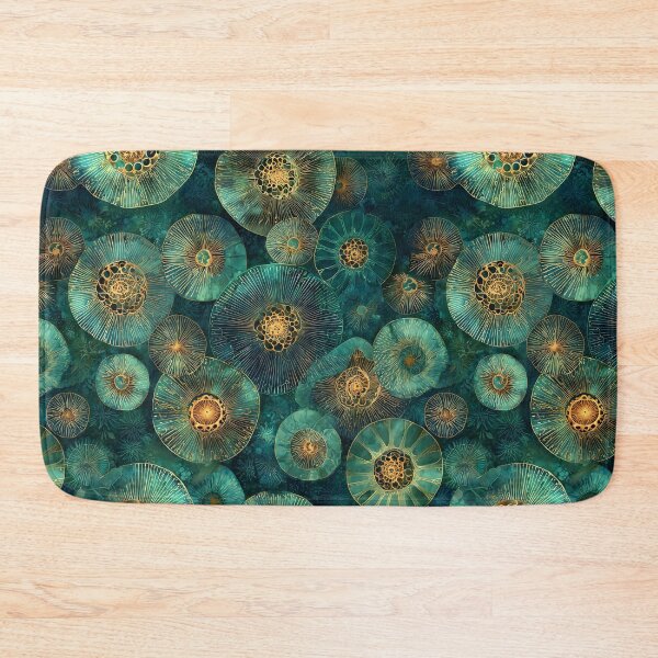 Item preview, Organic Jade Ammonite Pattern designed and sold by Boddicca.