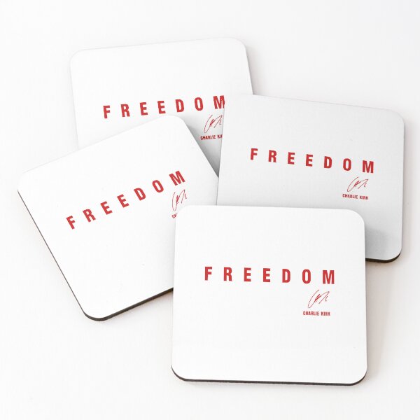 Item preview, Freedom Charlie Kirk Red designed and sold by PeggyBookman.