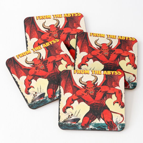Item preview, Demon Movie retro poster designed and sold by OniricaDesign.