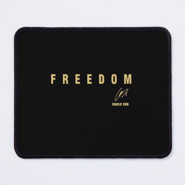 Item preview, GOLD  Freedom Charlie-Kirk Signature designed and sold by PeggyBookman.