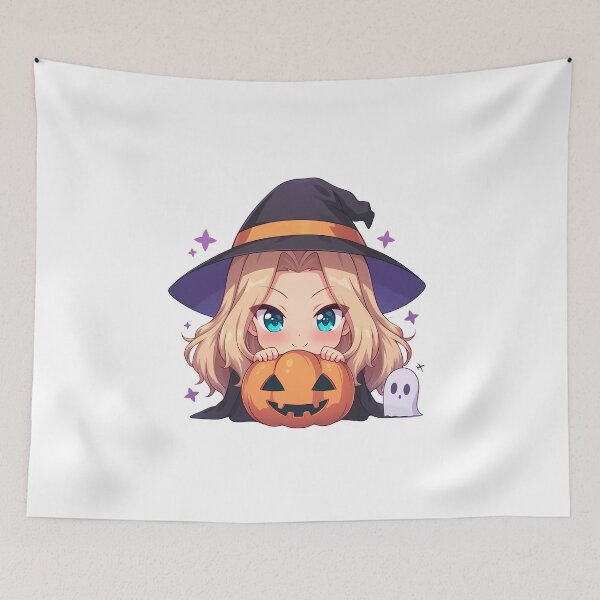 Item preview, Kay Girls Und Panzer Halloween Pumpkin Chibi Anime designed and sold by HumbertoValveno.