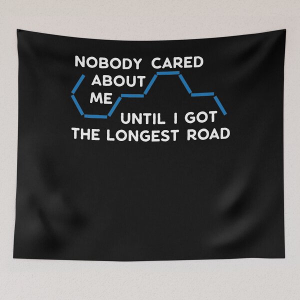 Item preview, The Longest Road - Settlers Board Game designed and sold by ARABELLESHAFE.