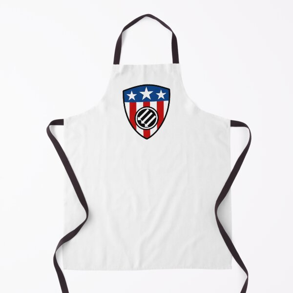 Item preview, American Iron Front Shield - Anti Fascist (small) designed and sold by Thelittlelord.