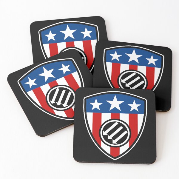 Item preview, American Iron Front Shield - Anti Fascist  designed and sold by Thelittlelord.